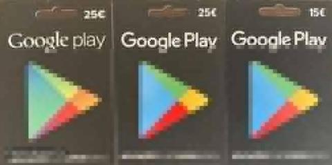 Google Play Cartões