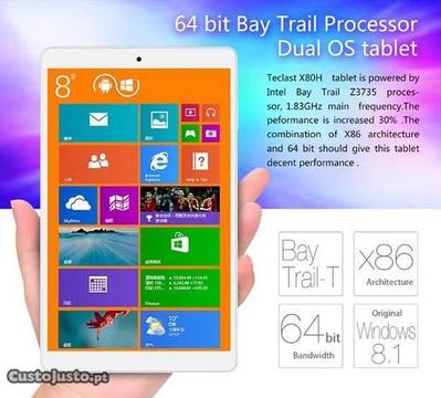 Tablete Teclast X80H 2 Sistemas Operativos,teclado