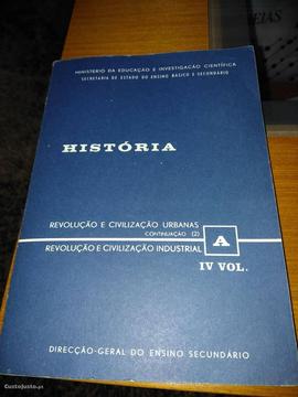 História Revolução e Civilização Urbanas IV volume