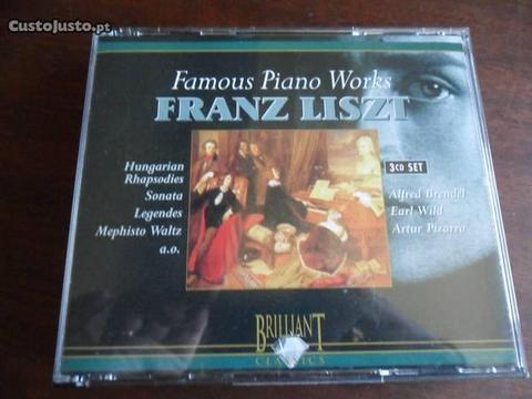 Franz Liszt-Famous Piano Works - 3 CD - Brilliant