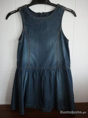 Vestido ganga 5/6 anos (Portes gratis)