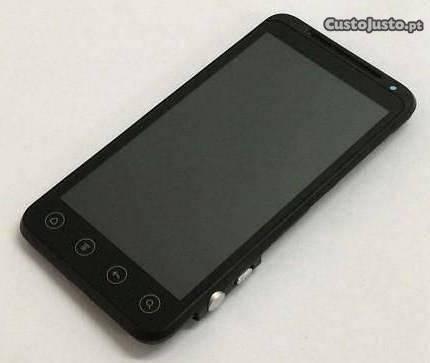 Conjunto Lcd e Touch HTC Evo 3D X515 / G17 Preto c