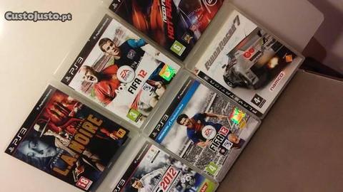 Lote jogos para PS3