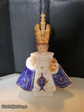 Menino Jesus em redoma de vidro