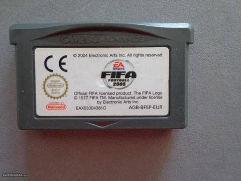 Jogo Game Boy Advance - Fifa Football 2005