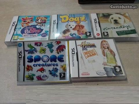 5 Jogos para Nintendo DS