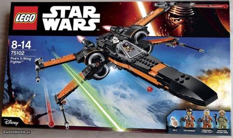 LEGO 75102 Star Wars - X-Wing Fighter de Poe -Novo
