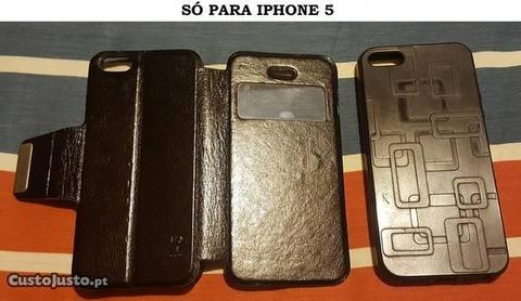 capas e películas para Iphone 5/6 (semi-novas)