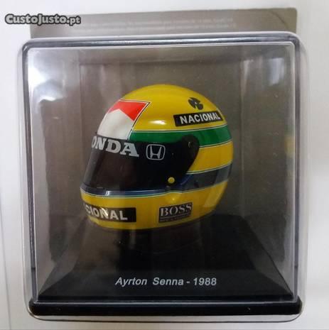 Ayrton Senna capacete 1988 Spark Editions