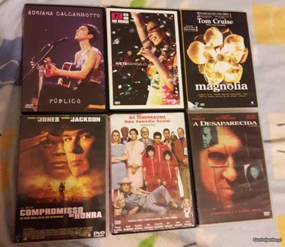 Dvd's musicais e de filmes