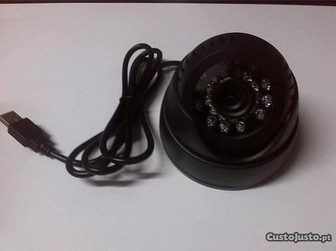 (00301) Câmera CCTV com gravação e visão noturna