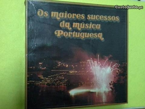 Cx.8 LP's (vinil) Sucessos da Música Portuguesa