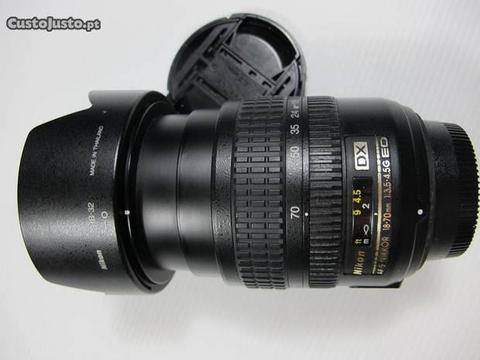 Nikon 18-70 dá para qualquer máquina Nikon