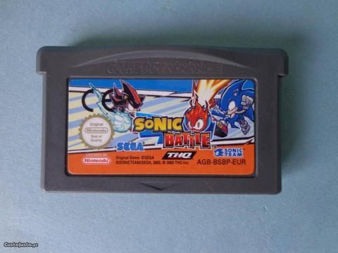Jogo Game Boy Advance - Sonic Battle