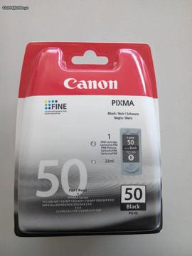 Tinteiros Canon PG-50 Preto - Novos - Stock Off