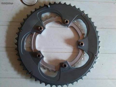 pratos pedaleira shimano tiagra