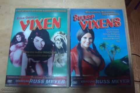 2 dvds eroticos de russ meyer vixen e super vixens