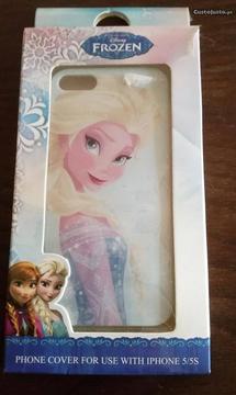 Capa da Elsa do Filme Frozen Iphone 5 e 5S