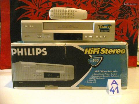 Video VHS Philips HiFi Stereo VR 540