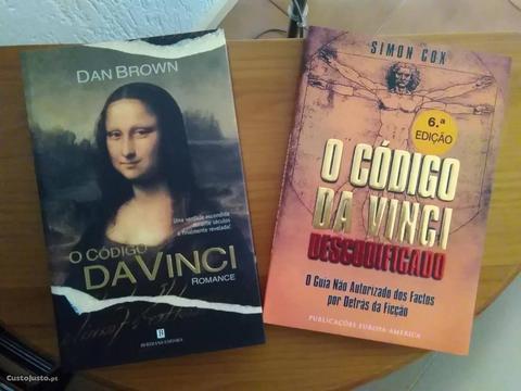 Livro O Código da Vinci (+ Código Descodificado)