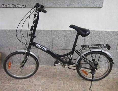 Bicicleta nova modelo Ibiza desdobrável