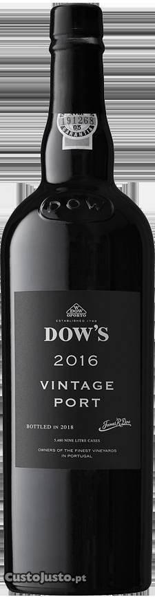 Dow's Vintage 2016 com Caixa de Madeira Individual