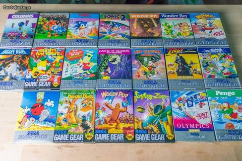Jogos Sega Game Gear, Wonder Boy, Fantasy Zone