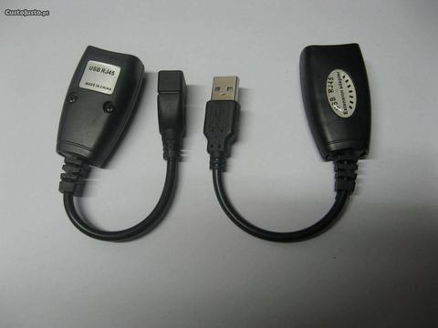 (00087) Extensão Adaptador USB para RJ45