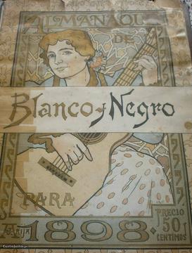 Almanaque ilustrativo de Blanco e Negro 1898