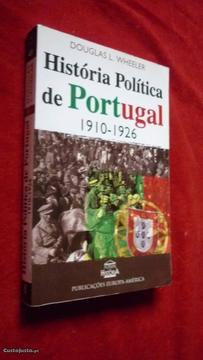 História Política de Portugal 1910-1926