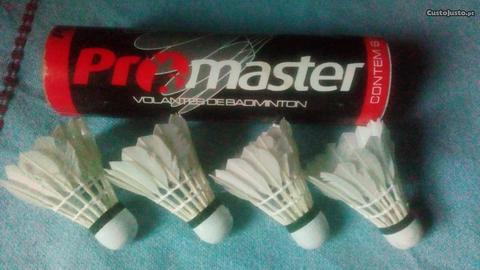 4 Volantes de Badminton Promaster
