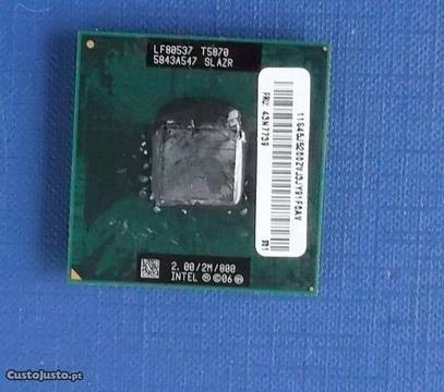 Processador Intel® Core2 Duo T5870 Laptop SLAZR M