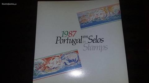 Livro de Portugal em selos 1987