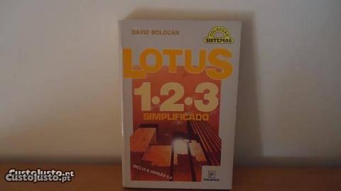 Lotus 1-2-3 Simplificado de David Bolocan - 1ª Ed