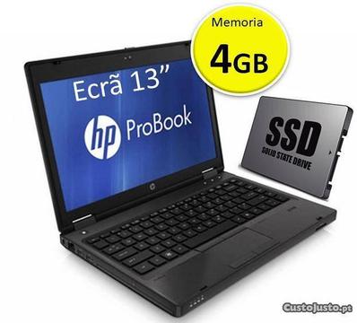 HP ProBook 6360T Intel 4gb SSD 120gb 13p