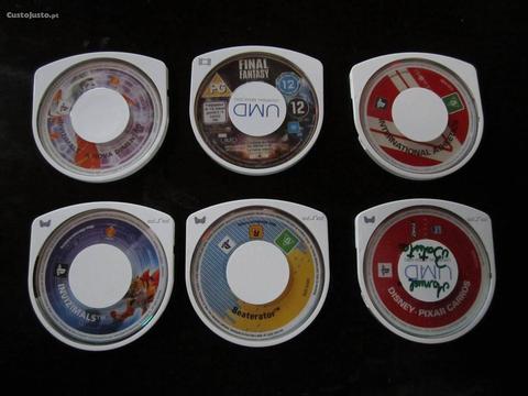 Jogos Psp - 5 jogos +1 filme - 10$ Tudo
