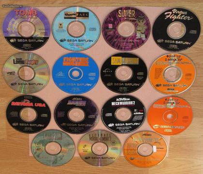 Saturn: 13 jogos apenas CD