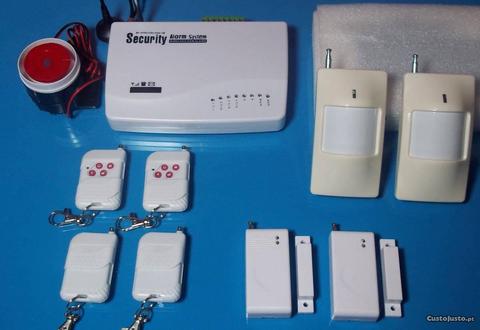 Kit Alarme GSM Wireless C/ Acessórios sem fio