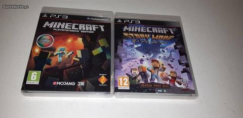 (Ps3) Minecraft + Minecraft Story Mode