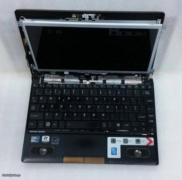 Toshiba NB 520-108 castanho dourado para peças